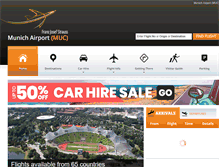 Tablet Screenshot of munichairport.org