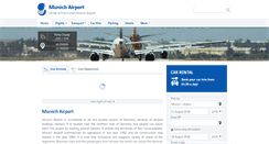Desktop Screenshot of munichairport.net