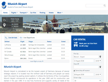 Tablet Screenshot of munichairport.net